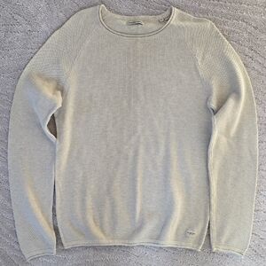 Jack & Jones Soft Gray Crewneck Sweater